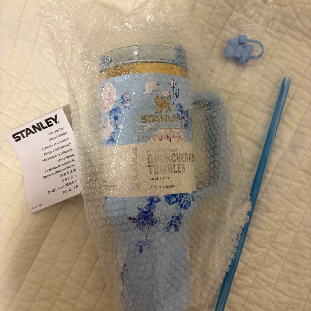 Stanley Blue Floral Love Shack Fancy Tumbler